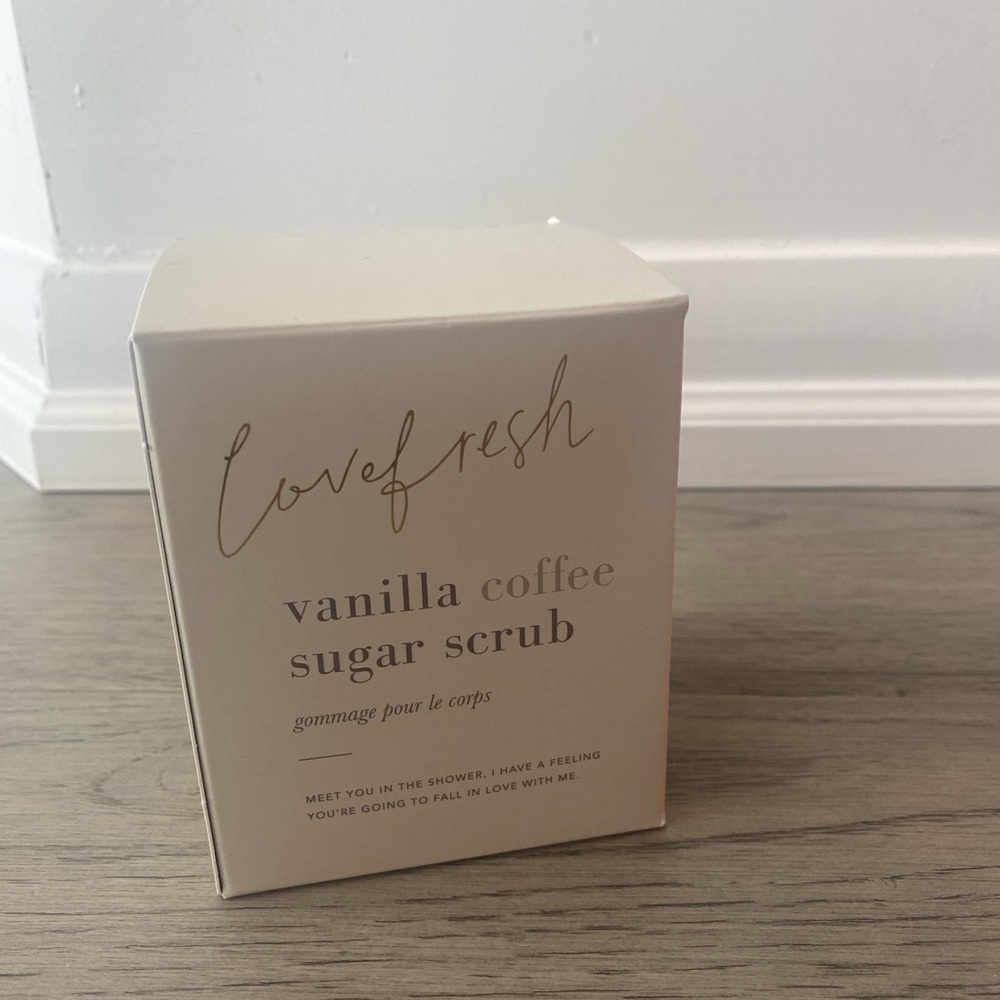 Love Fresh | Vanilla Coffee Sugar Scrub